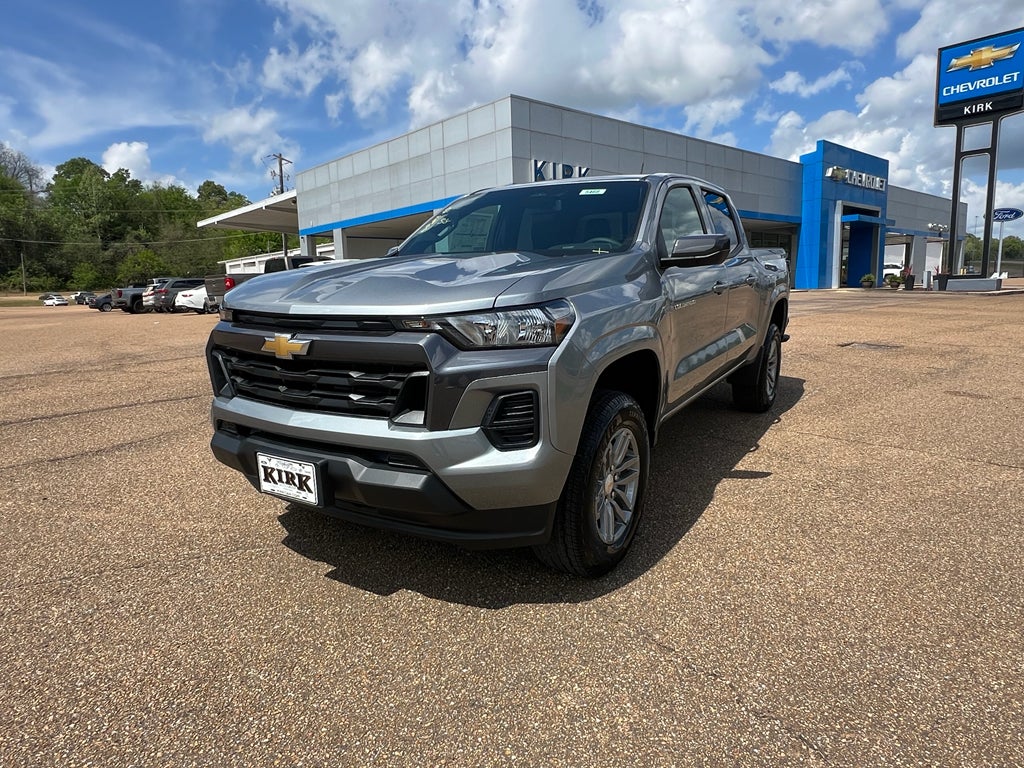 2026 Chevrolet Colorado LT in Sterling Gray Metallic — front three-quarter view