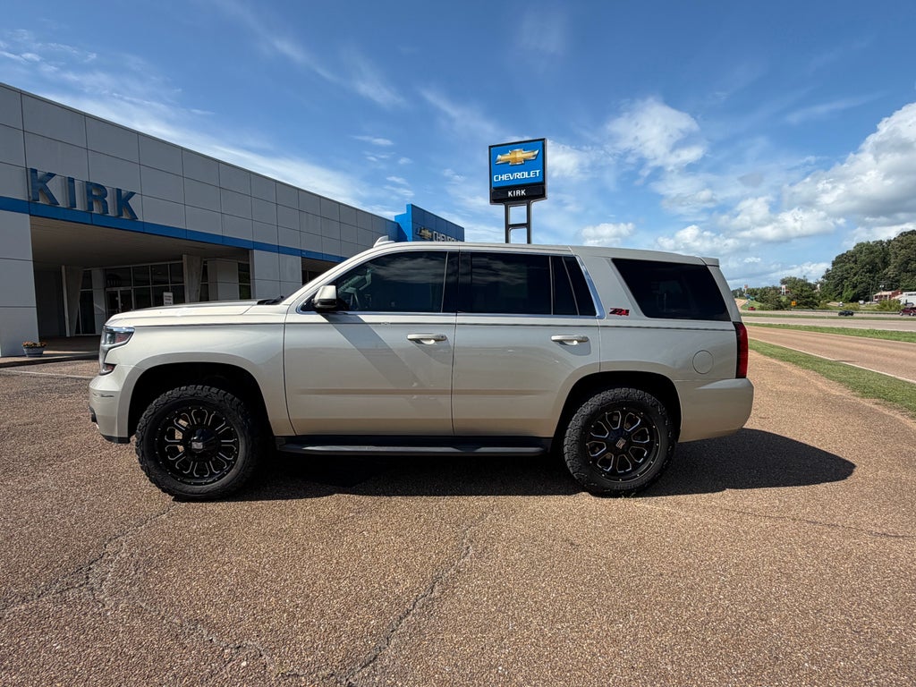 2017 Chevrolet Tahoe — rear three-quarter view