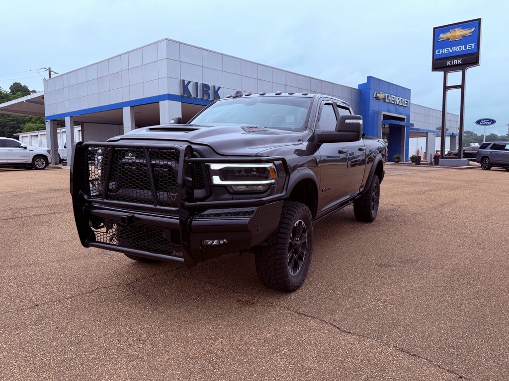 2024 RAM 2500 Rebel in Black — front three-quarter view
