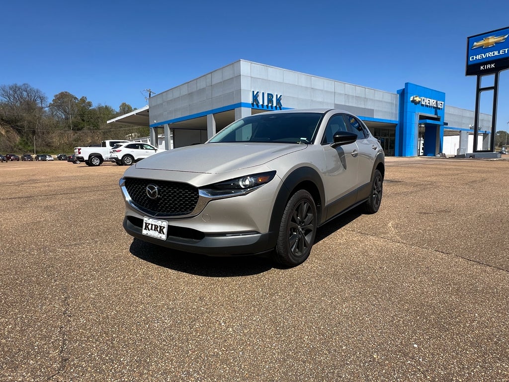 2024 Mazda Mazda CX-30 2.5 S Select Sport in Tan — front three-quarter view