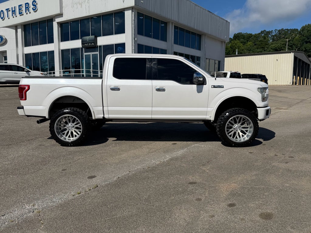 2017 Ford F-150 — rear three-quarter view