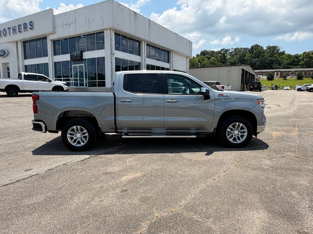 2024 Chevrolet Silverado — rear three-quarter view